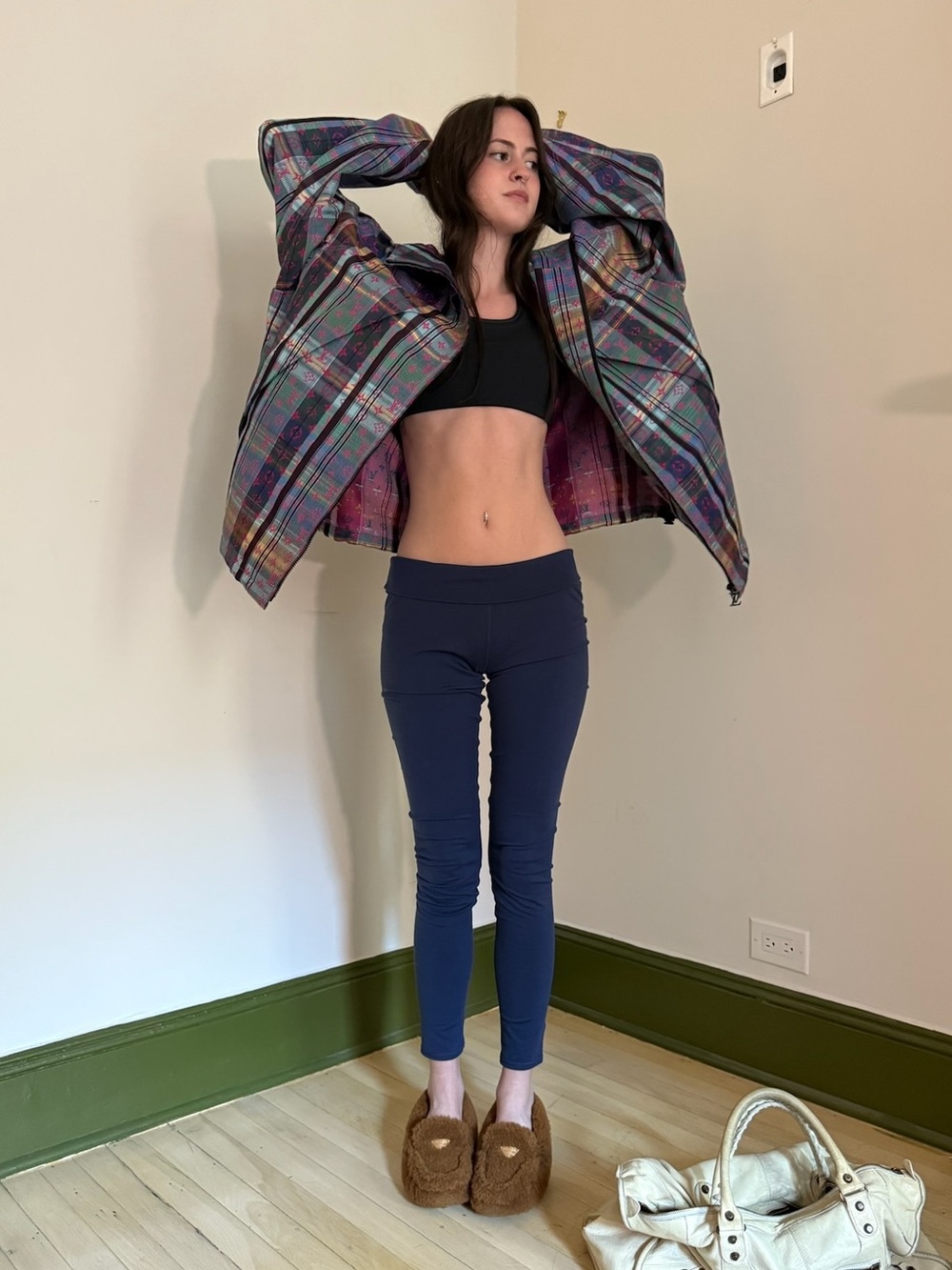 ALO Navy Blue Leggings